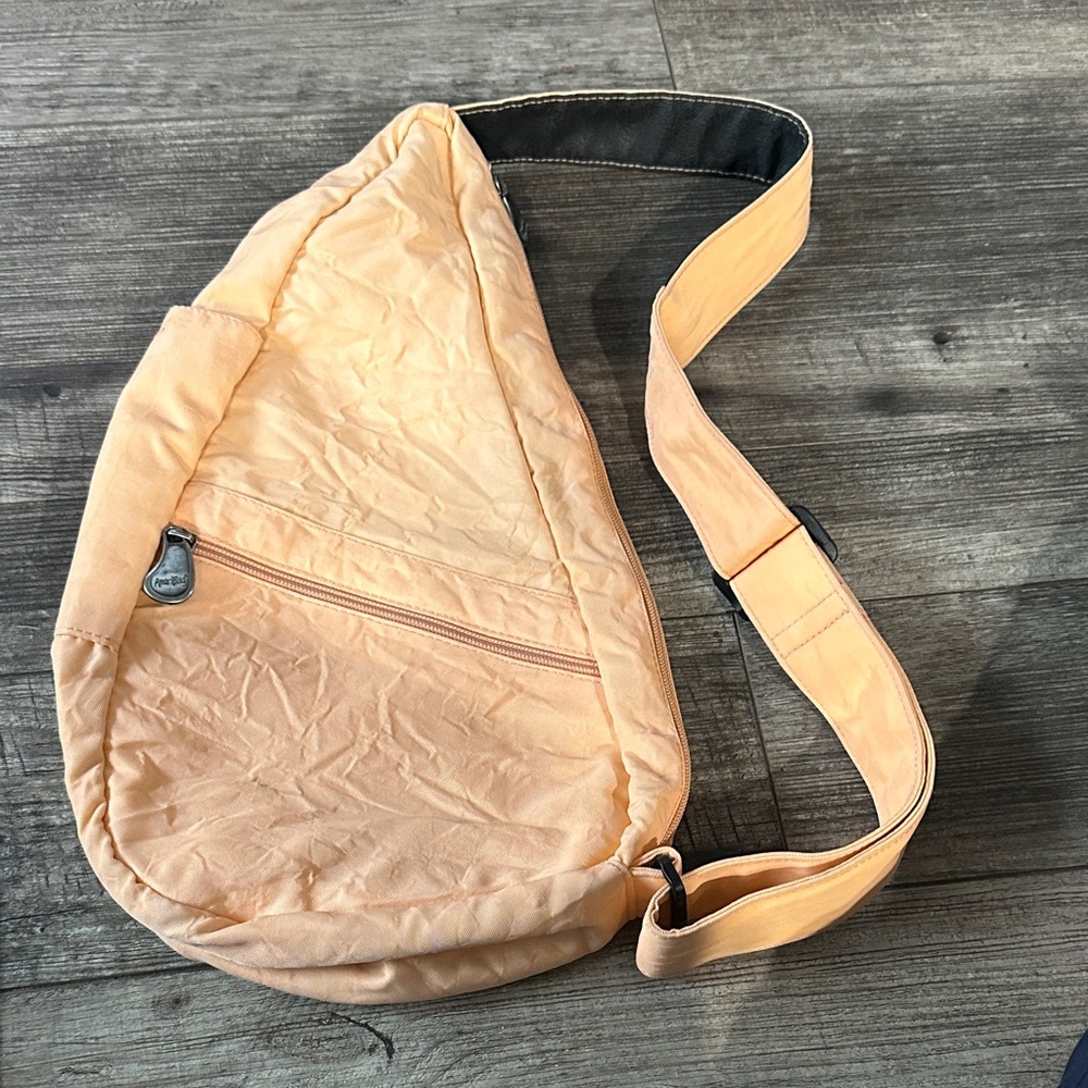 Peach Sling Bag for Men
